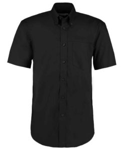 Kustom Kit Premium Short Sleeve Classic Fit Oxford Shirt