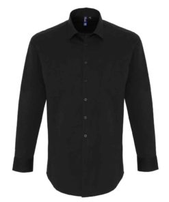 Premier Men's Stretch Fit Long Sleeve Shirt