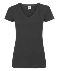 Fruit of the Loom Lady Fit Value V Neck T-Shirt